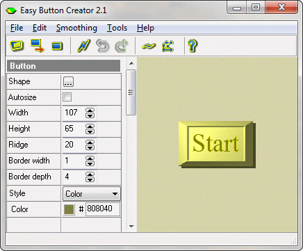 Easy Button Creator Screenshot